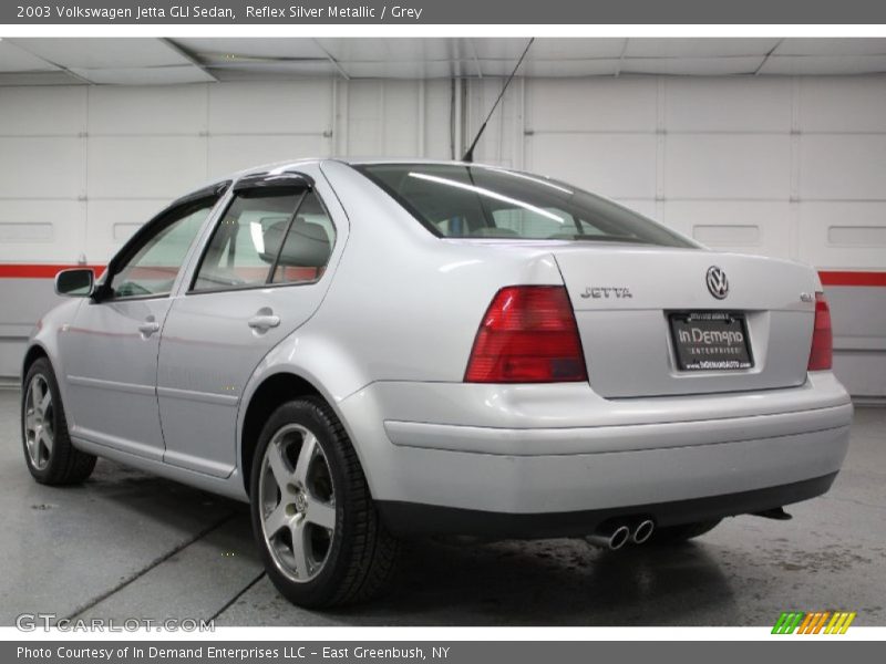 Reflex Silver Metallic / Grey 2003 Volkswagen Jetta GLI Sedan
