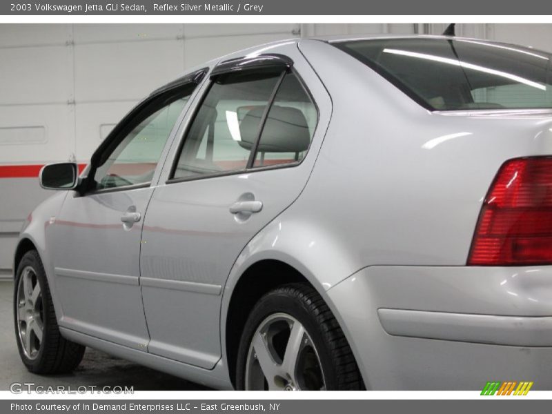 Reflex Silver Metallic / Grey 2003 Volkswagen Jetta GLI Sedan