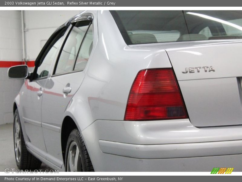 Reflex Silver Metallic / Grey 2003 Volkswagen Jetta GLI Sedan