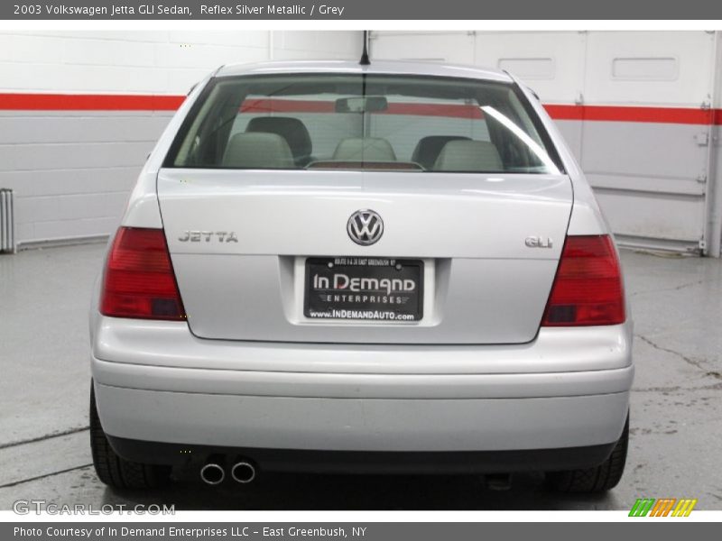 Reflex Silver Metallic / Grey 2003 Volkswagen Jetta GLI Sedan