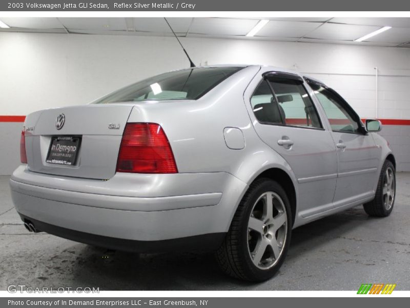 Reflex Silver Metallic / Grey 2003 Volkswagen Jetta GLI Sedan