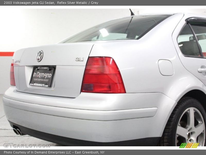 Reflex Silver Metallic / Grey 2003 Volkswagen Jetta GLI Sedan