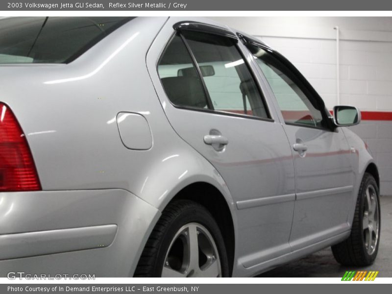 Reflex Silver Metallic / Grey 2003 Volkswagen Jetta GLI Sedan