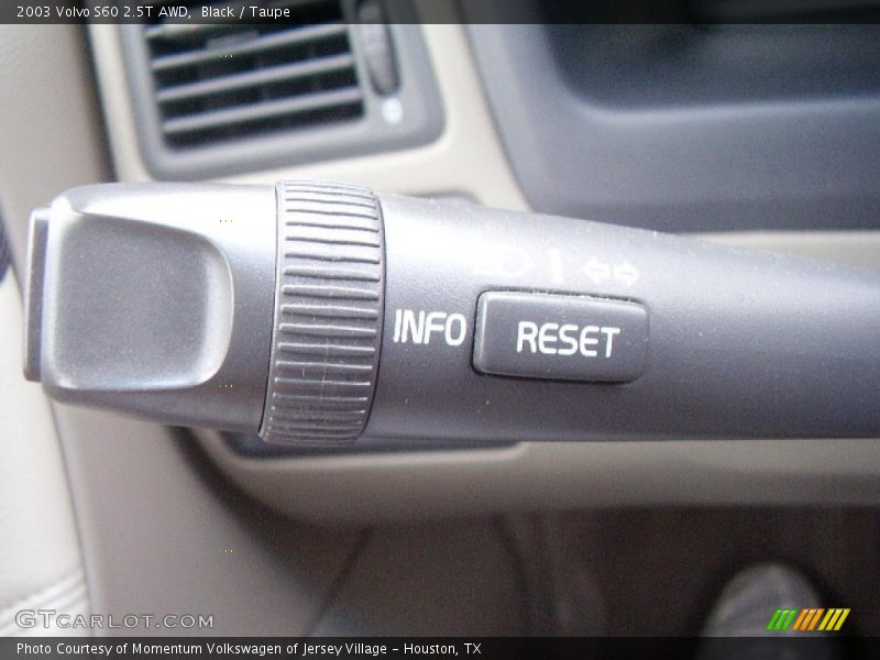 Black / Taupe 2003 Volvo S60 2.5T AWD