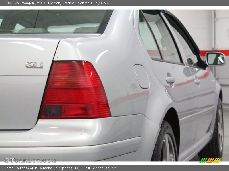 Reflex Silver Metallic / Grey 2003 Volkswagen Jetta GLI Sedan
