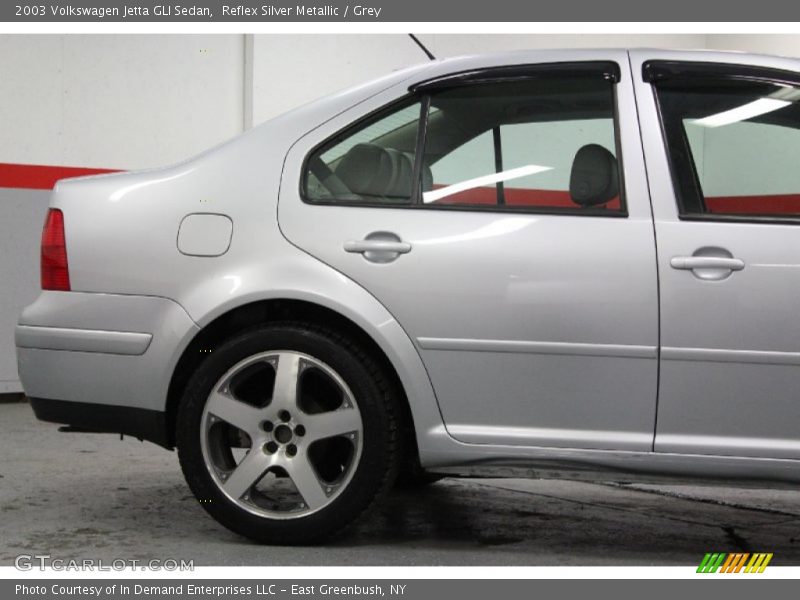 Reflex Silver Metallic / Grey 2003 Volkswagen Jetta GLI Sedan