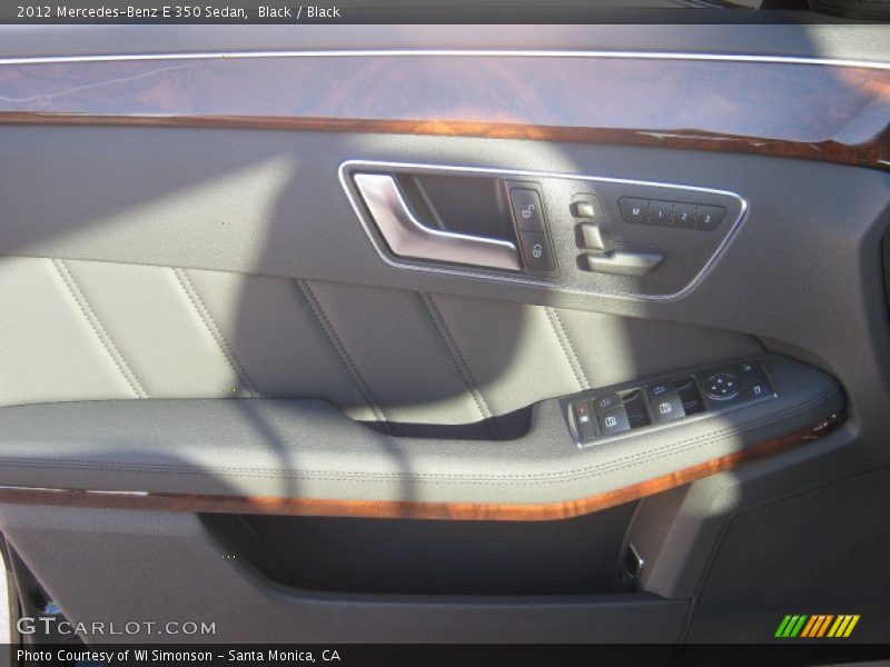 Black / Black 2012 Mercedes-Benz E 350 Sedan