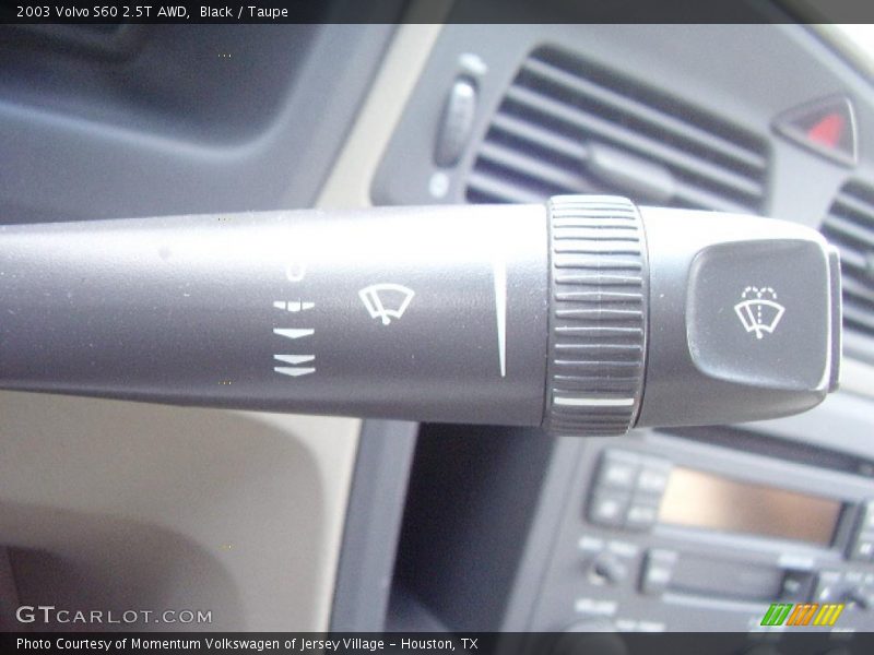 Black / Taupe 2003 Volvo S60 2.5T AWD