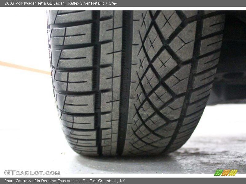 Reflex Silver Metallic / Grey 2003 Volkswagen Jetta GLI Sedan