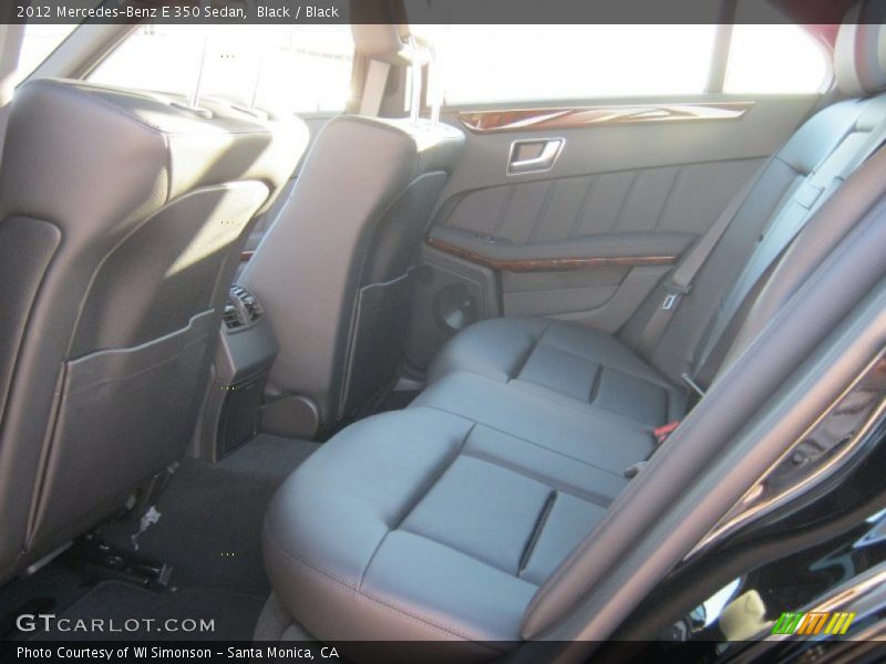 Black / Black 2012 Mercedes-Benz E 350 Sedan