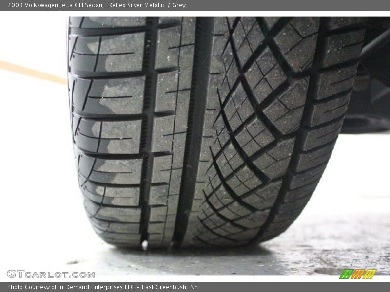 Reflex Silver Metallic / Grey 2003 Volkswagen Jetta GLI Sedan