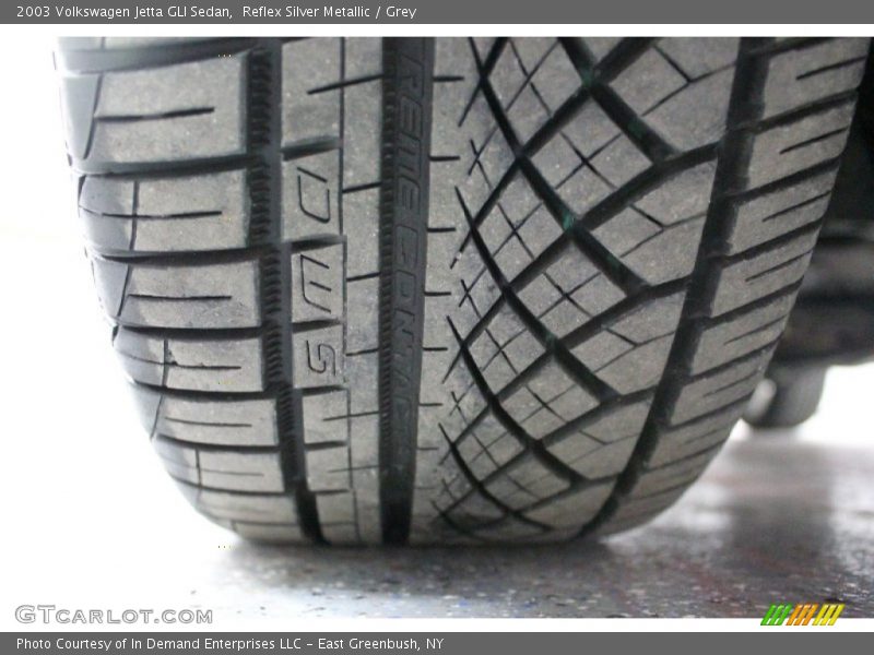 Reflex Silver Metallic / Grey 2003 Volkswagen Jetta GLI Sedan