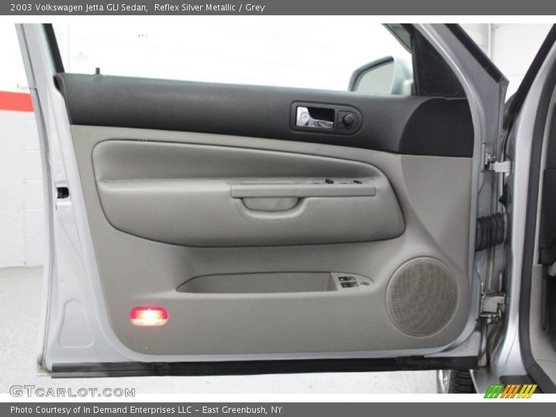 Reflex Silver Metallic / Grey 2003 Volkswagen Jetta GLI Sedan