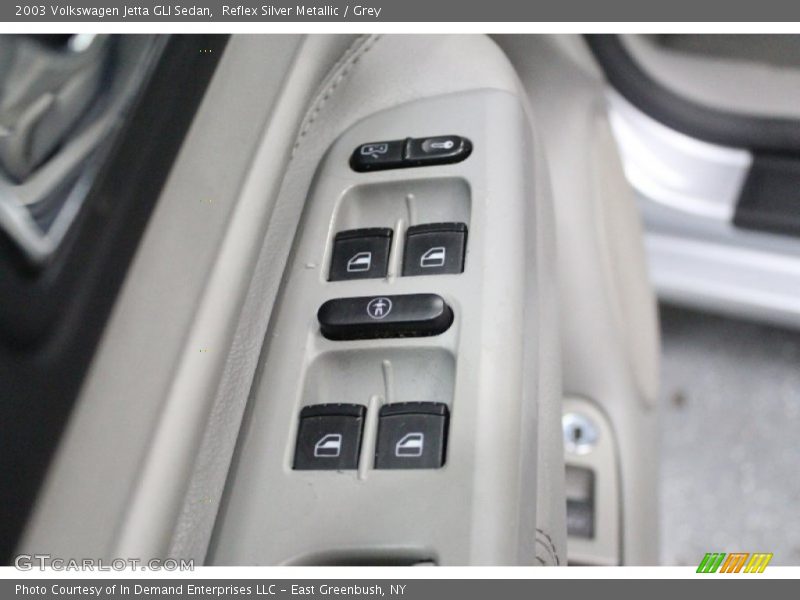 Reflex Silver Metallic / Grey 2003 Volkswagen Jetta GLI Sedan