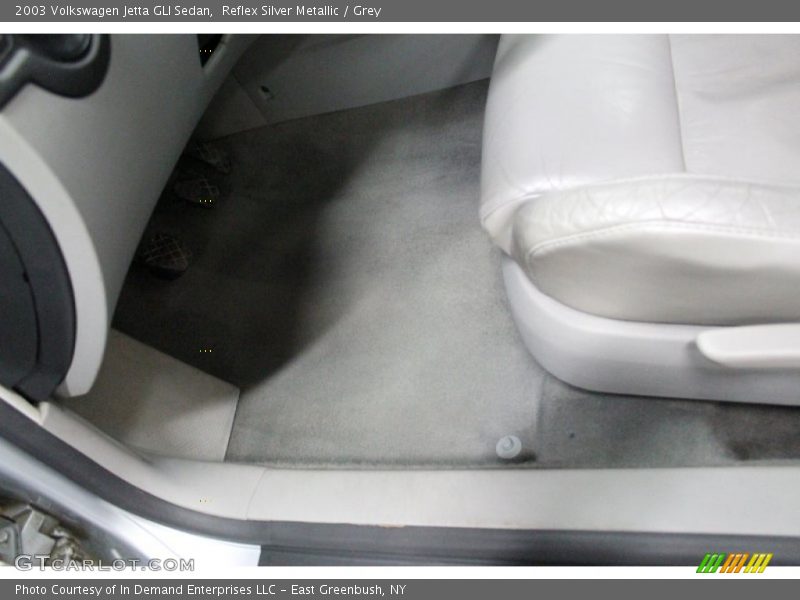 Reflex Silver Metallic / Grey 2003 Volkswagen Jetta GLI Sedan