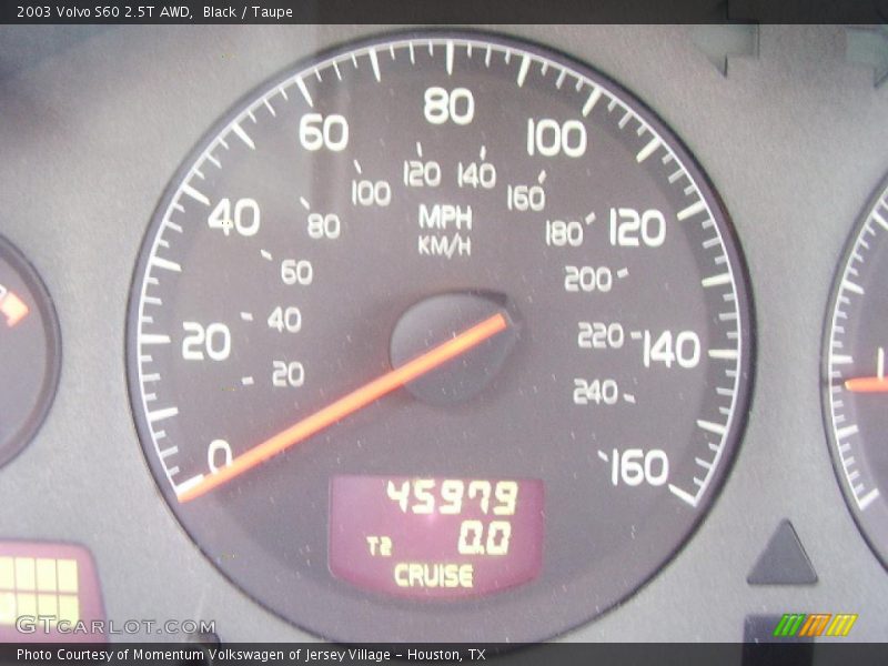 Black / Taupe 2003 Volvo S60 2.5T AWD