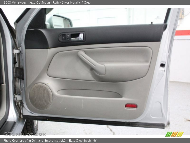 Reflex Silver Metallic / Grey 2003 Volkswagen Jetta GLI Sedan