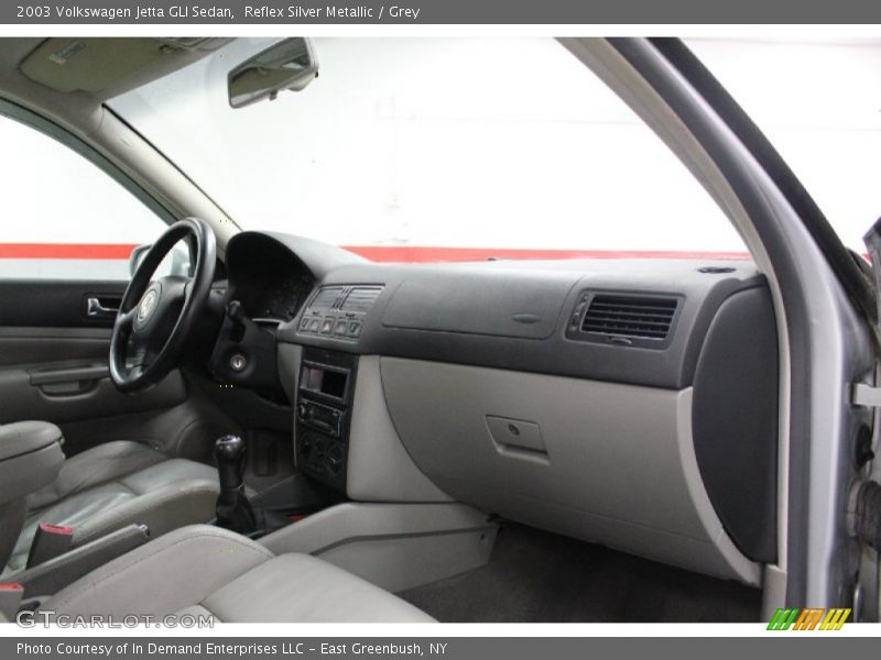 Reflex Silver Metallic / Grey 2003 Volkswagen Jetta GLI Sedan