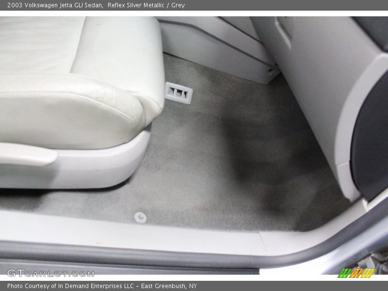 Reflex Silver Metallic / Grey 2003 Volkswagen Jetta GLI Sedan