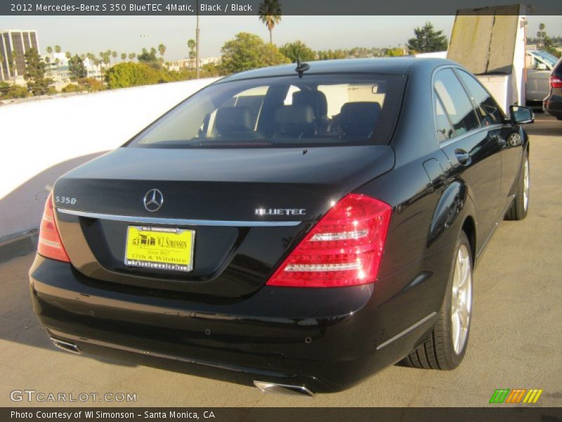 Black / Black 2012 Mercedes-Benz S 350 BlueTEC 4Matic