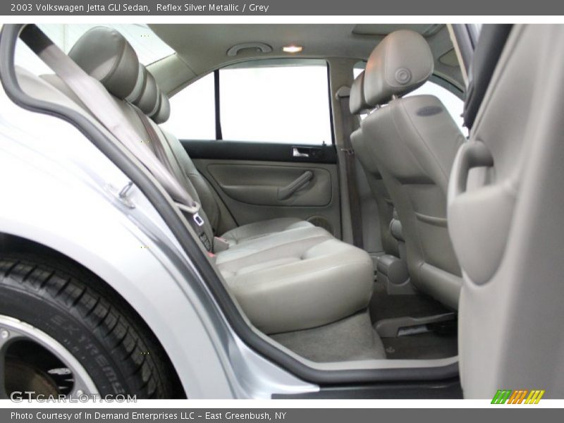 Reflex Silver Metallic / Grey 2003 Volkswagen Jetta GLI Sedan