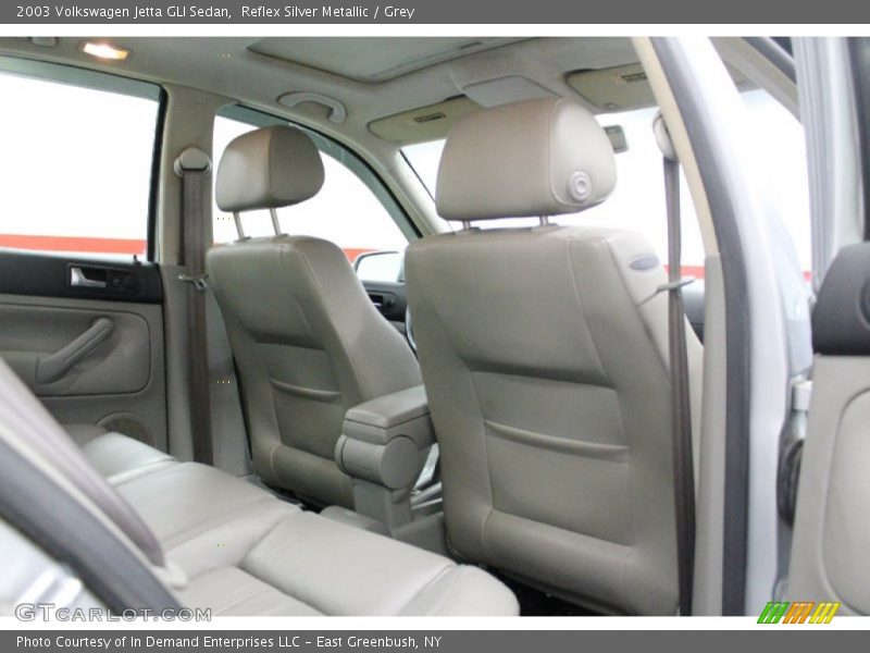 Reflex Silver Metallic / Grey 2003 Volkswagen Jetta GLI Sedan