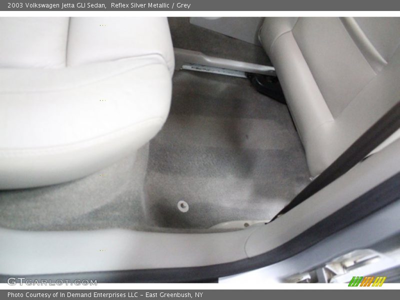 Reflex Silver Metallic / Grey 2003 Volkswagen Jetta GLI Sedan