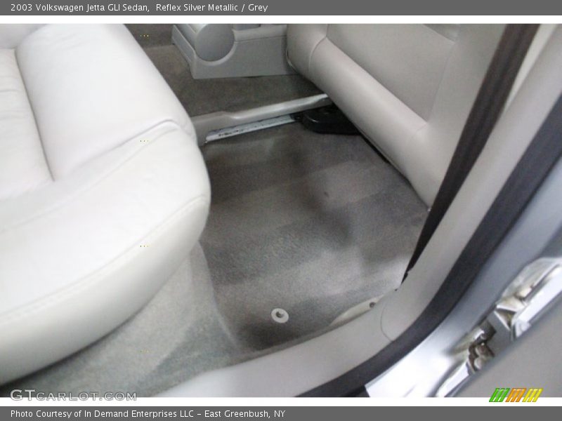 Reflex Silver Metallic / Grey 2003 Volkswagen Jetta GLI Sedan