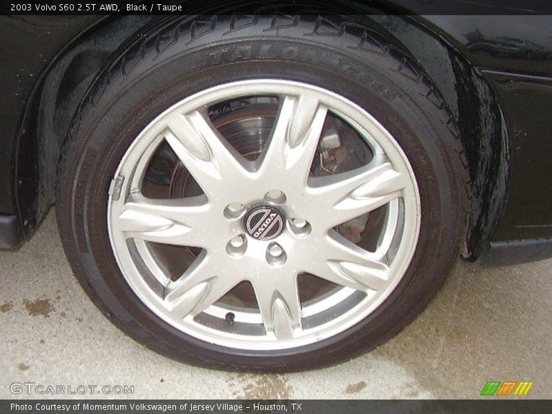 Black / Taupe 2003 Volvo S60 2.5T AWD