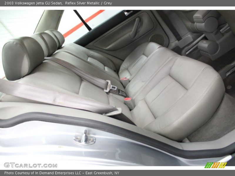Reflex Silver Metallic / Grey 2003 Volkswagen Jetta GLI Sedan
