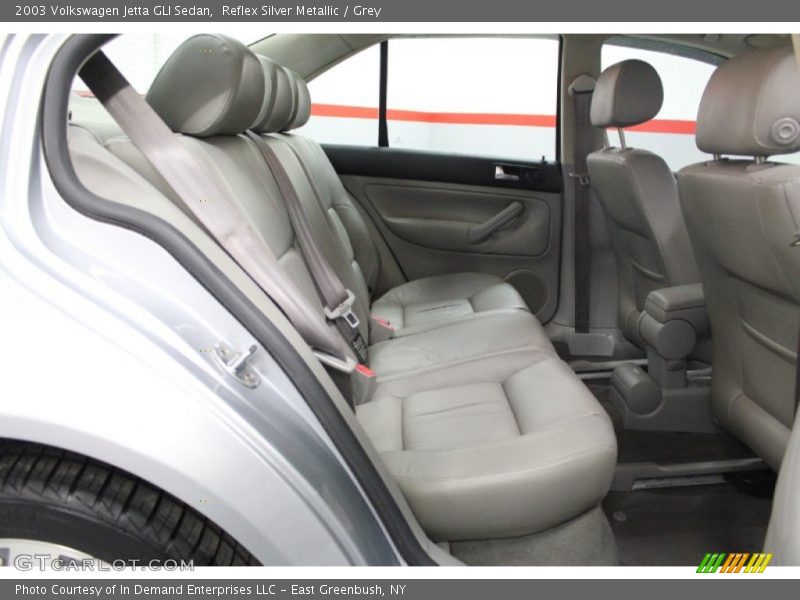 Reflex Silver Metallic / Grey 2003 Volkswagen Jetta GLI Sedan