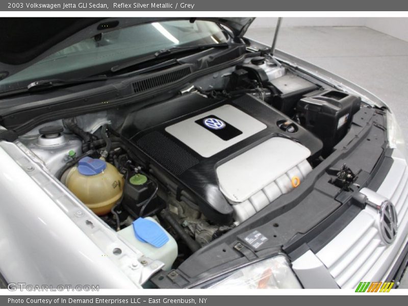 Reflex Silver Metallic / Grey 2003 Volkswagen Jetta GLI Sedan