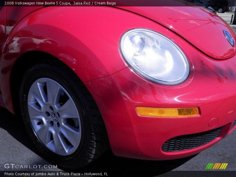 Salsa Red / Cream Beige 2008 Volkswagen New Beetle S Coupe