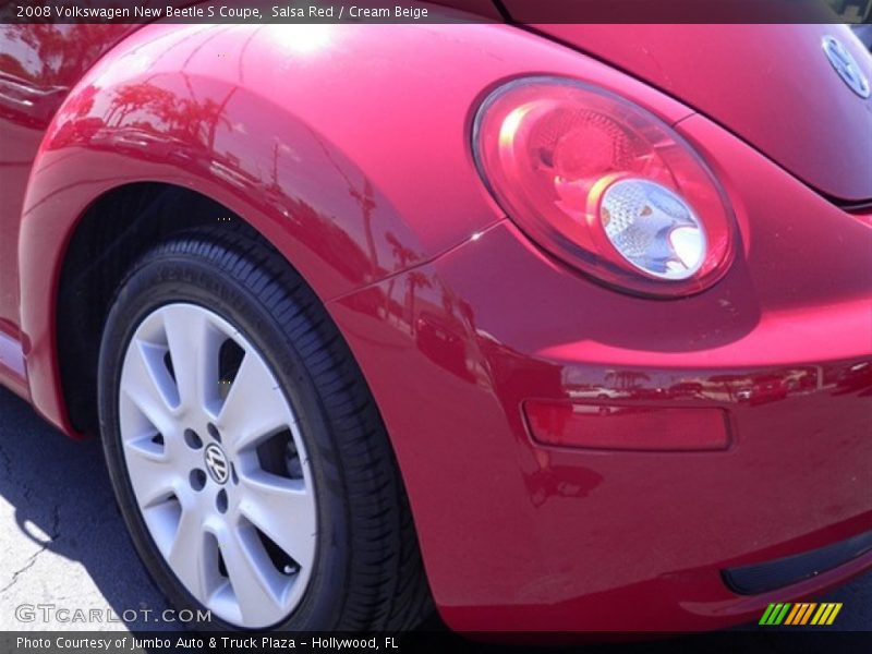 Salsa Red / Cream Beige 2008 Volkswagen New Beetle S Coupe