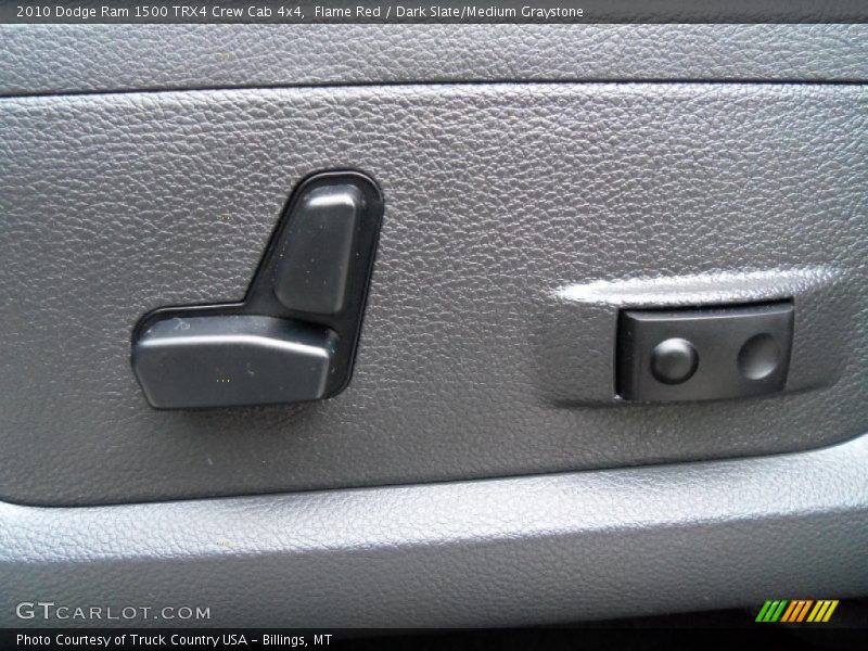 Flame Red / Dark Slate/Medium Graystone 2010 Dodge Ram 1500 TRX4 Crew Cab 4x4