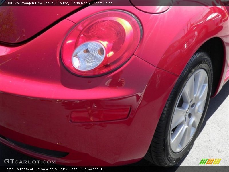 Salsa Red / Cream Beige 2008 Volkswagen New Beetle S Coupe