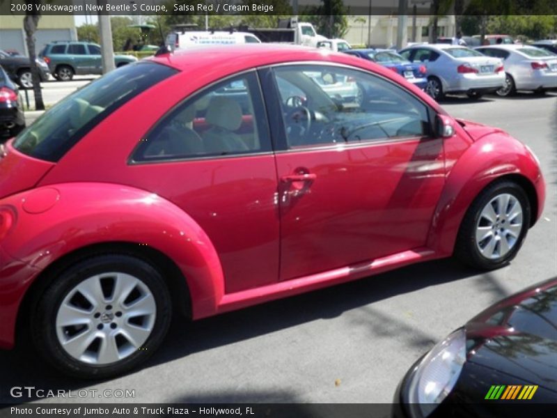Salsa Red / Cream Beige 2008 Volkswagen New Beetle S Coupe