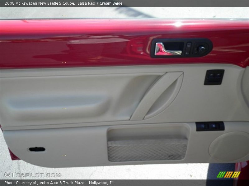 Salsa Red / Cream Beige 2008 Volkswagen New Beetle S Coupe