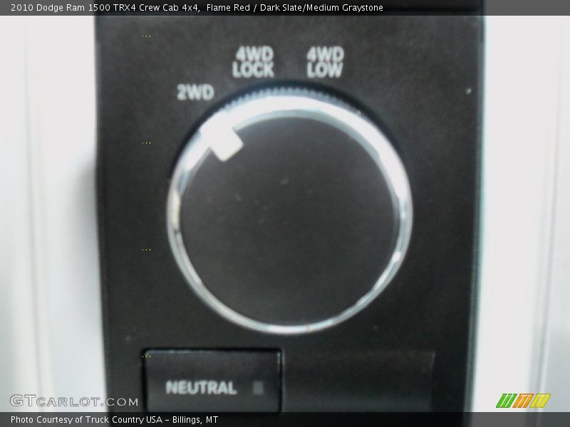 Flame Red / Dark Slate/Medium Graystone 2010 Dodge Ram 1500 TRX4 Crew Cab 4x4