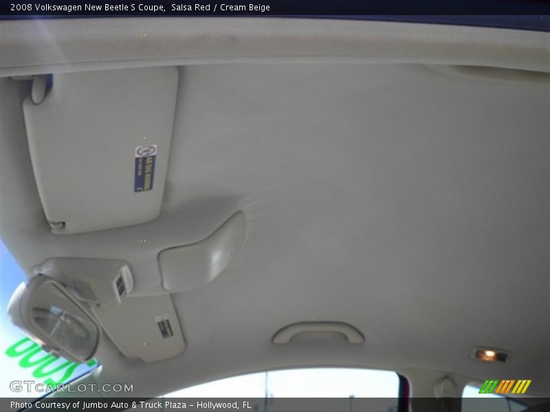 Salsa Red / Cream Beige 2008 Volkswagen New Beetle S Coupe