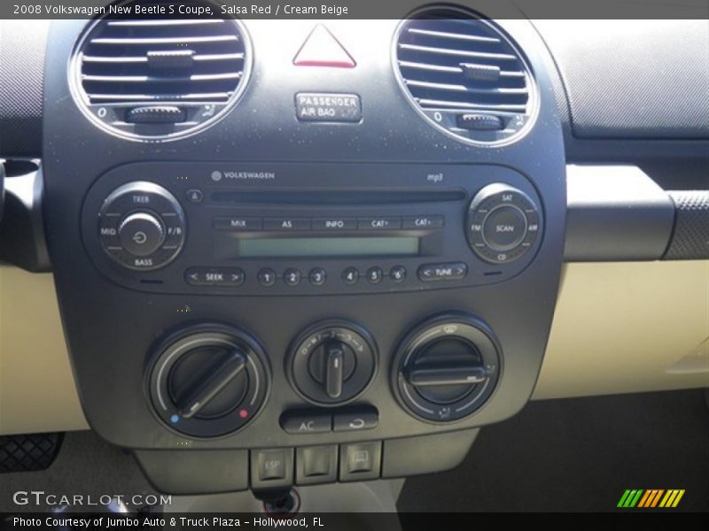Salsa Red / Cream Beige 2008 Volkswagen New Beetle S Coupe