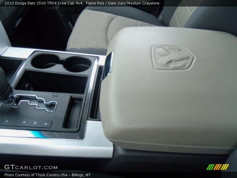 Flame Red / Dark Slate/Medium Graystone 2010 Dodge Ram 1500 TRX4 Crew Cab 4x4