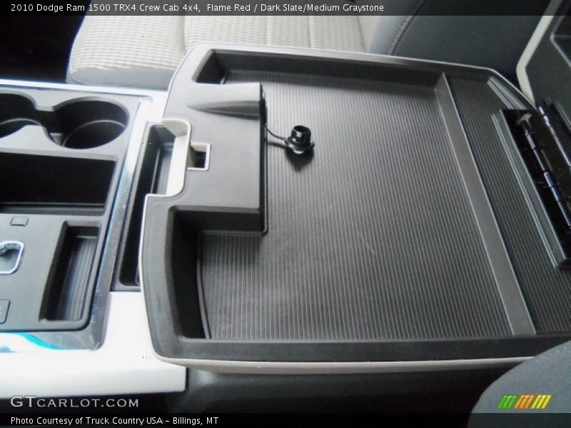 Flame Red / Dark Slate/Medium Graystone 2010 Dodge Ram 1500 TRX4 Crew Cab 4x4