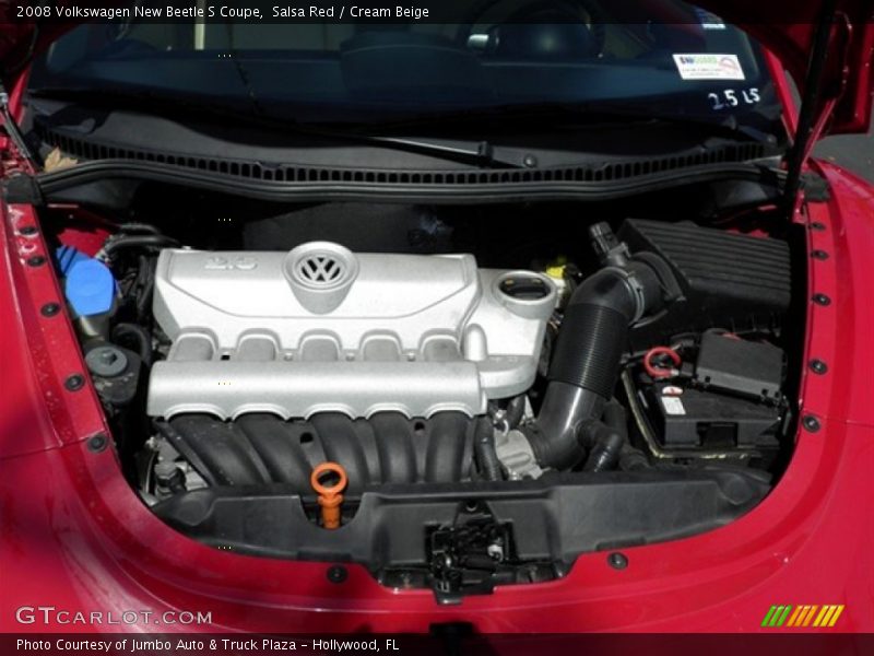 Salsa Red / Cream Beige 2008 Volkswagen New Beetle S Coupe
