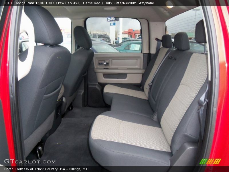 Flame Red / Dark Slate/Medium Graystone 2010 Dodge Ram 1500 TRX4 Crew Cab 4x4