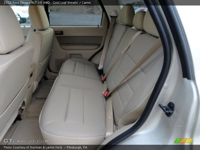 Gold Leaf Metallic / Camel 2012 Ford Escape XLT V6 4WD