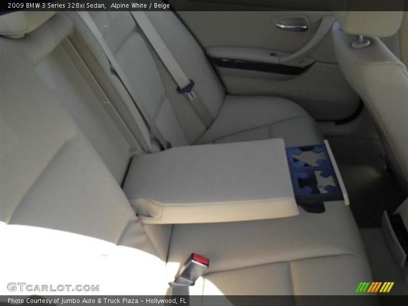 Alpine White / Beige 2009 BMW 3 Series 328xi Sedan