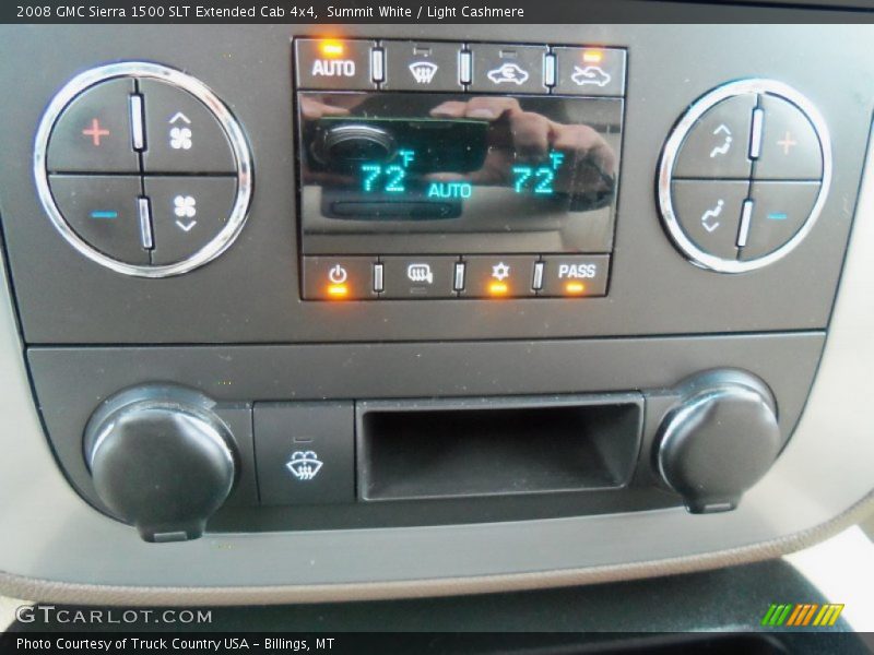 Summit White / Light Cashmere 2008 GMC Sierra 1500 SLT Extended Cab 4x4