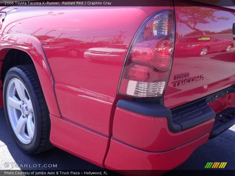 Radiant Red / Graphite Gray 2006 Toyota Tacoma X-Runner