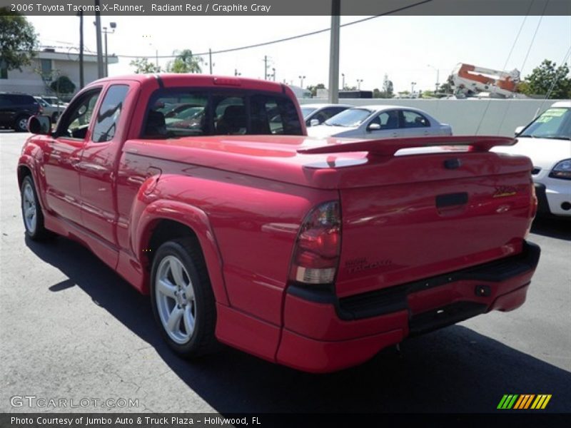 Radiant Red / Graphite Gray 2006 Toyota Tacoma X-Runner